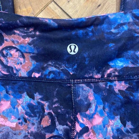 Lululemon Workout Capri Pants Winder Under Moody Mirage - Picture 2 of 5